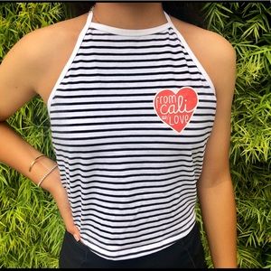 Hollister Striped Tube Top!